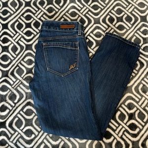 Express Skinny Stella Low Rise Jeans